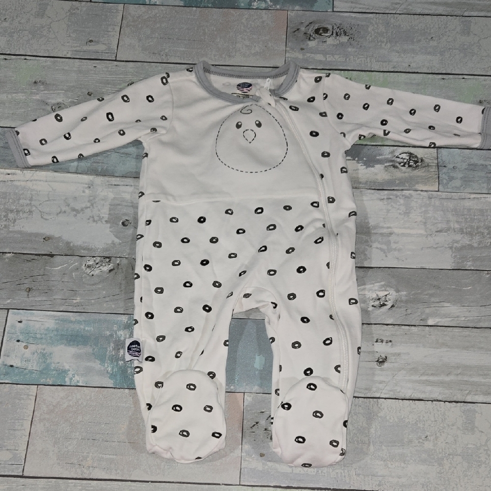 Nested Bean Zen Footie Classic Weighted Sleeper Sz Small 3-6 Month